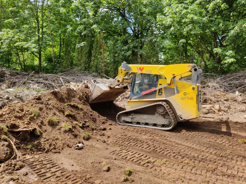Civil earthworks project by New Wave Earthworks